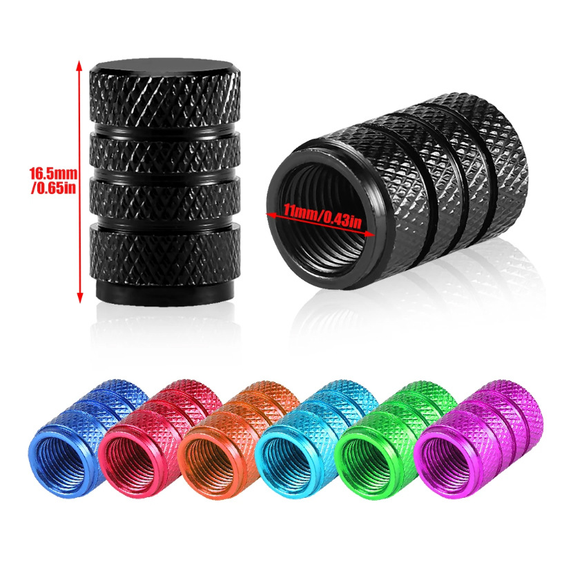 Алюминиевый сплав цветной американский газовый наконечник крышка клапана шины автомобильная крышка пыли