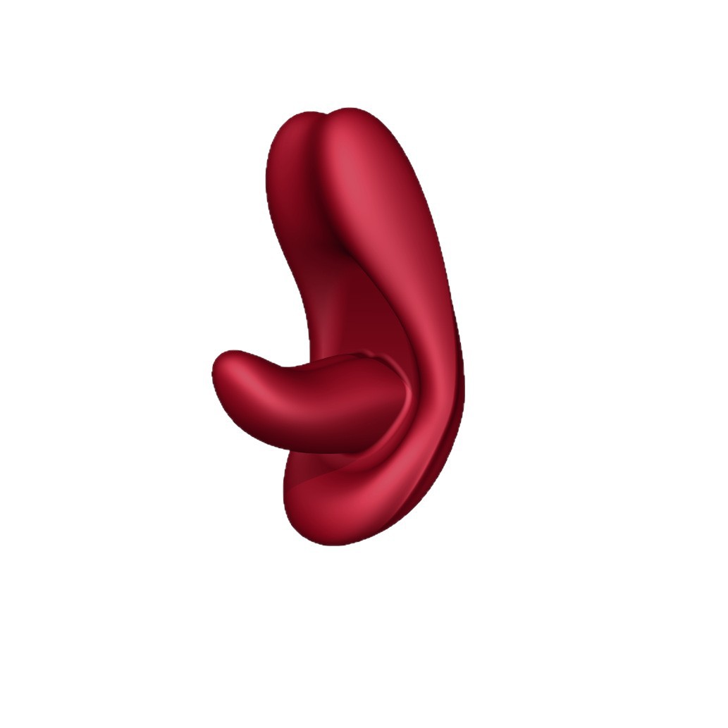 Tongue Licking Wearable Dual Motor Strong Vibration Outdoor Wearable Sex Vibrator Flirting Masturbation Device Multi-Frequency Vibration Adult Products