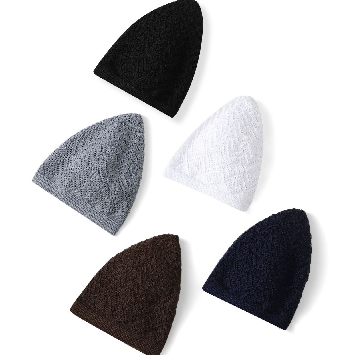 New Machine Knitted Hat Turkish Hat Style Ethnic Hat Muslim Hat