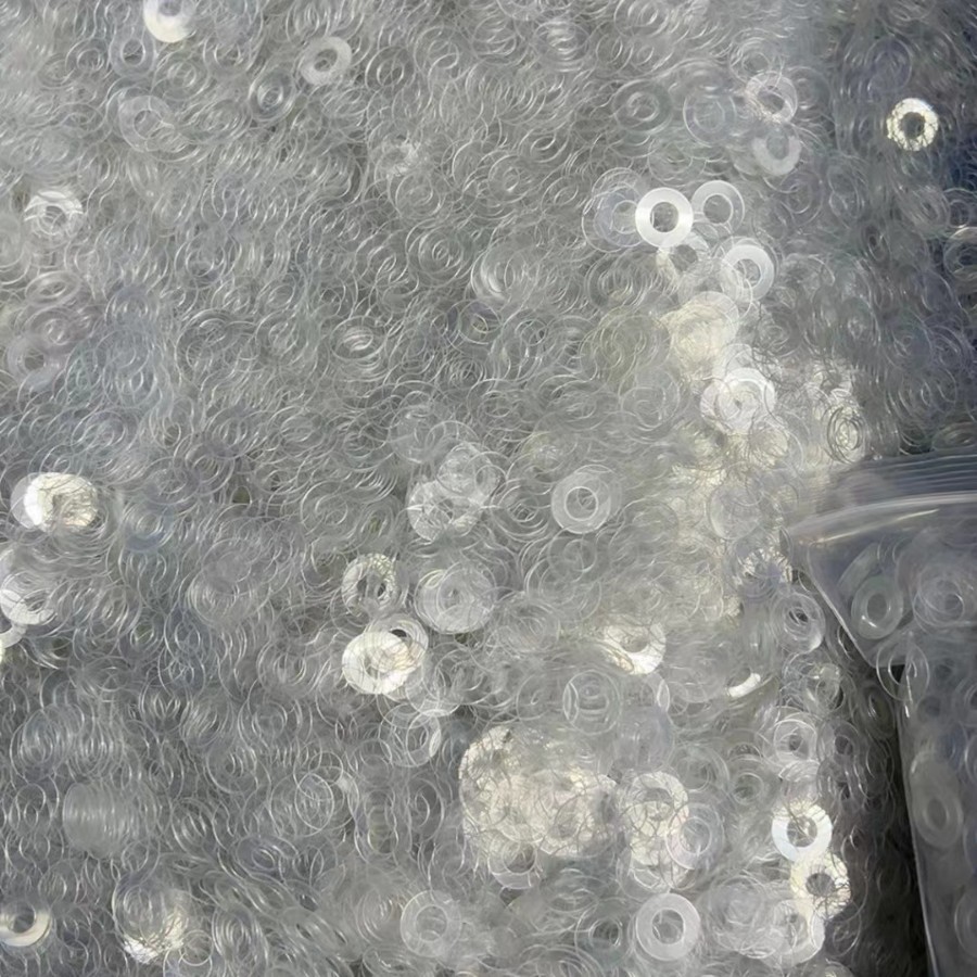 Manufacturer Wholesale Transparent Hard and Soft Gaskets Pvc Plastic Washers Pppet Wear-Resistant Round Flat Pads Insulating Gaskets Screws
