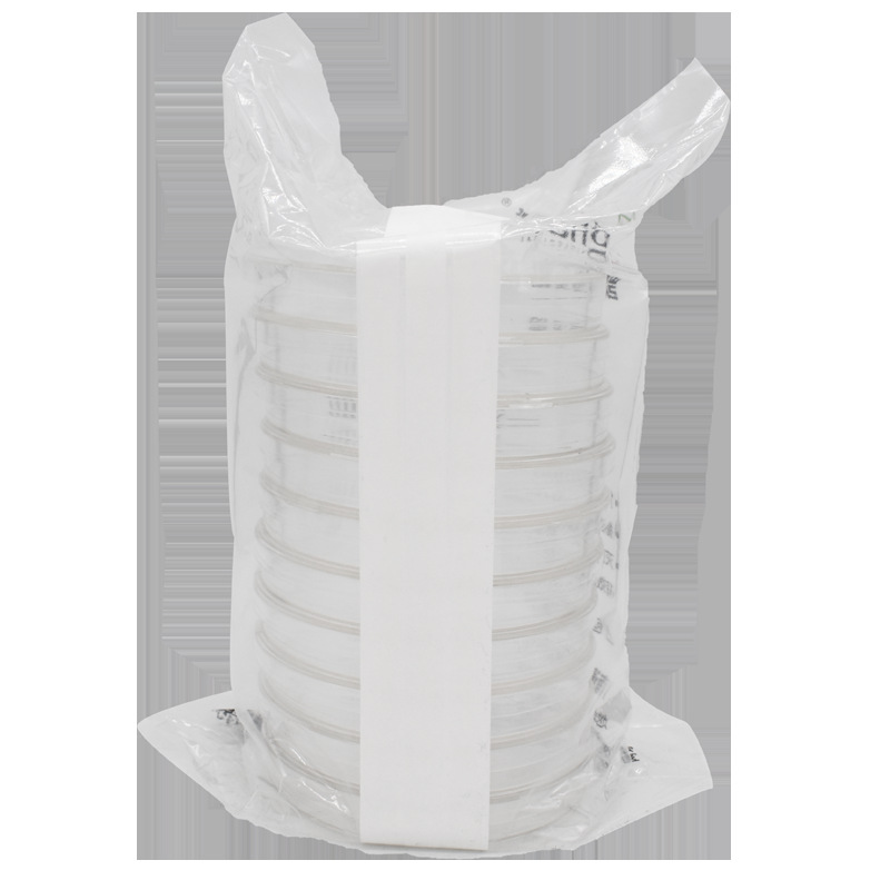 Kaiheng Disposable Plastic Petri Dishes, 90mm Diameter Sterile Petri Dishes, 10 Sets/Pack, Irradiation Sterilization, 16g