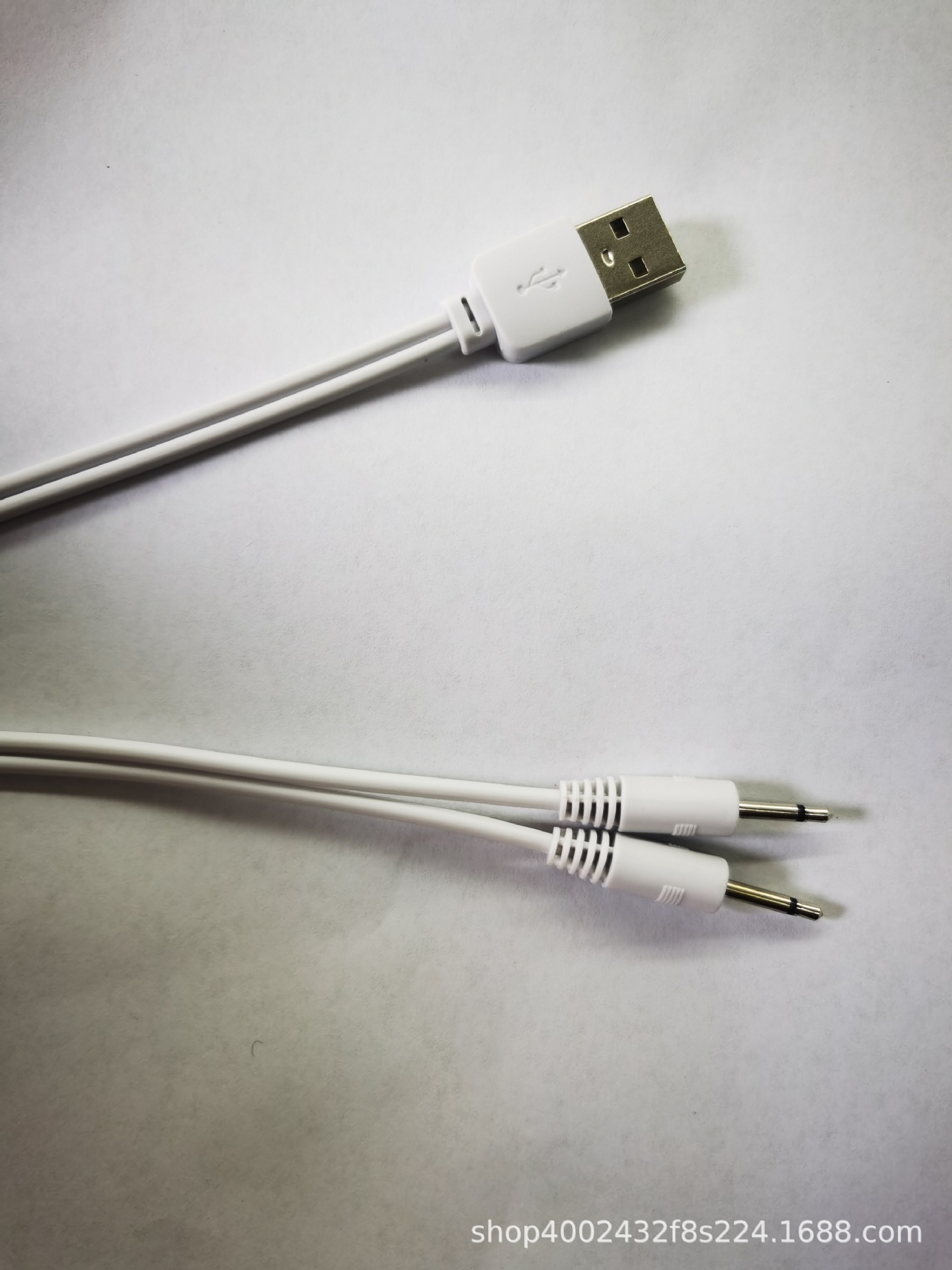 USB to DC2.5 power cord mono audio toy dual and charging cable 2.5 audio output beauty instrument charging