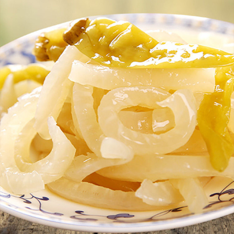 Yu Daughter-In-Law Sansho Pork Skin 30g Bag Chongqing Pickled Pepper Flavor Hot and Sour Crystal Meat Skin Small Packaging Snacks Wholesale