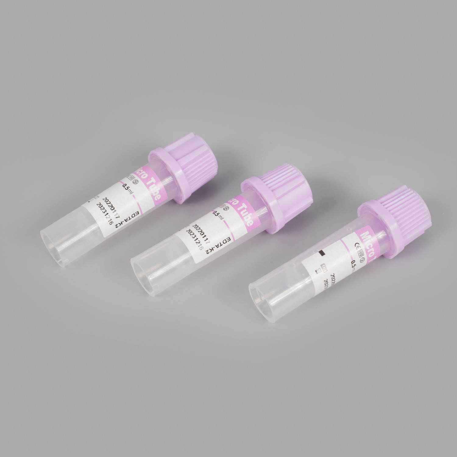 Xinling Disposable Medical Supplies Micro Blood Vessels Edta K2 K3 Blood Vessels for Kidsren 0.5-1ml