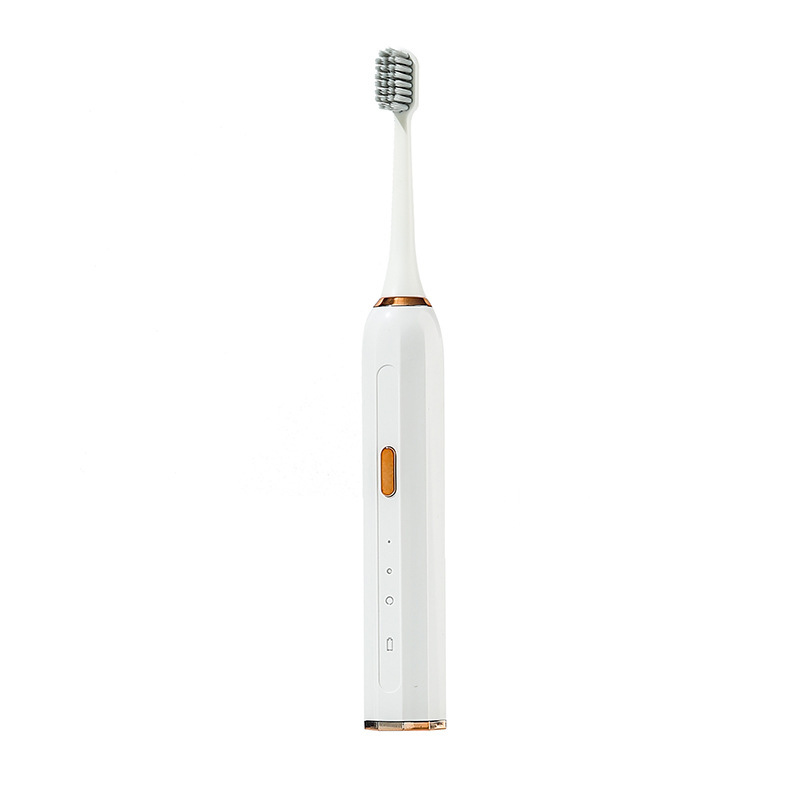 New Simple Style Electric Toothbrush for Adult Couples Fully Automatic Intelligent Waterproof Soft Bristle Sonic Electric Toothbrush Wholesale