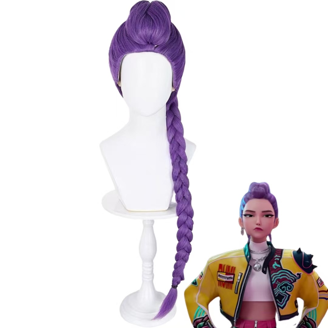 Anime Skpop Witch Hunter Group Cos Wig Zoe Baby Abby Qin Yu Rumi Mirah Full Style