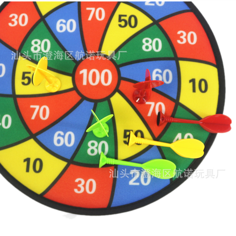 Target accessories plastic Velcro dart needle toy accessories dart toy accessories dart leaf toy 9.5cm