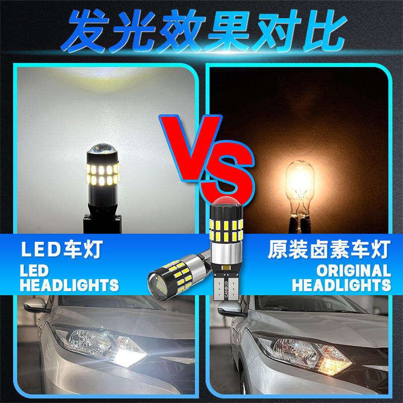 Cross-border hot sale led car light car width light 3014 30smd license plate light t10 decoding reading light car light