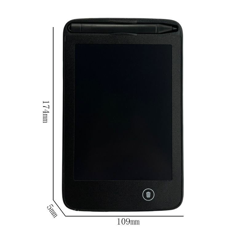 6.5inch Lcd Handwriting Board for Kidsren Early Education Graffiti Drawing Board Can Clear Lcd Lcd Writing Board with One Click to Clear the Screen