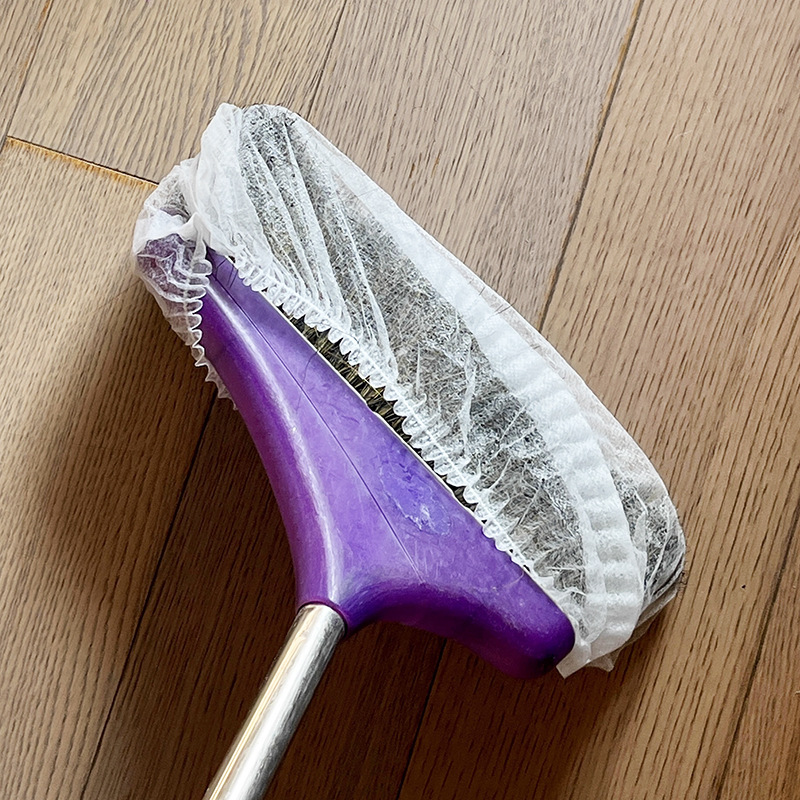 Disposable Broom Dust Removal Cover Non-Woven Cleaning Hair Cleaning Mop Cover Lazy Broom Cover Replacement Cloth
