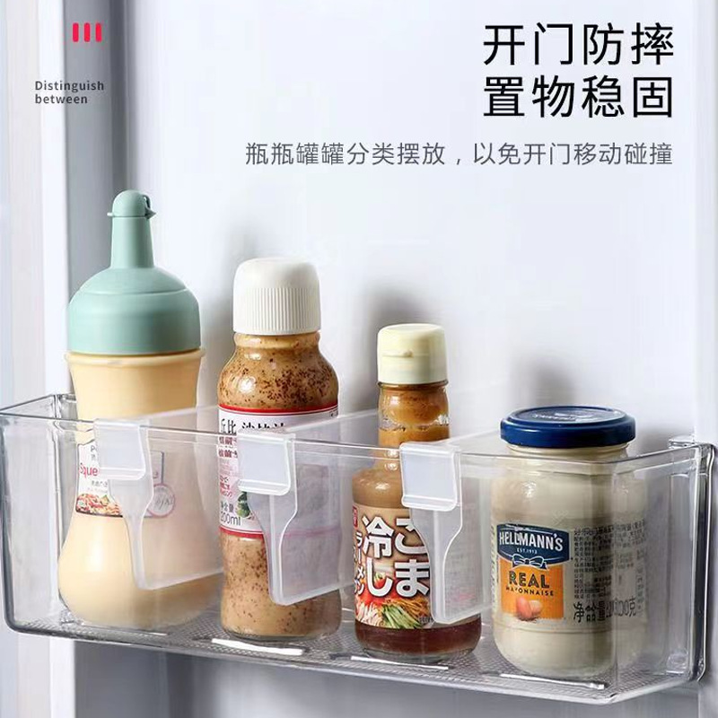 Перегородка для холодильника, многофункциональная, клипса для хранения, регулируемая, многоцелевой разделитель