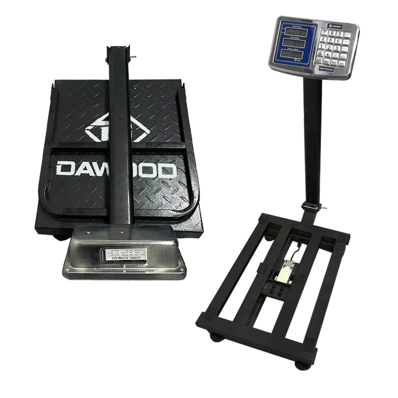 Factory direct electronic scale 300kg commercial precision platform scale 150kg household stall selling vegetable scale express electronic scale