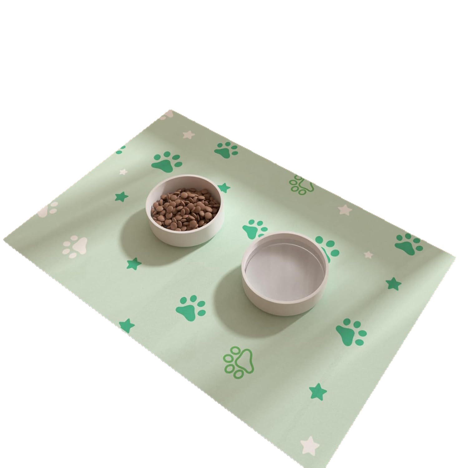 Cartoon Cute Pet Placemat Diatom Mud Floor Mat Bathroom Floor Mat Rubber Bottom Anti-Slip Mat Pet Feeding Absorbent Mat