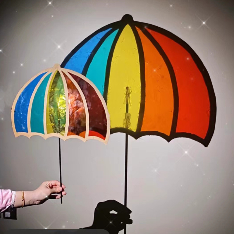 Colorful cellophane colorful plastic paper a4 children's handmade diy transparent transparent light-transmitting hard sheet pvc wings light film