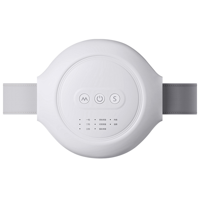 Cross-Border Vibration Hot Compress Kneading Massager Fully Automatic Home Abdominal Kneading Instrument Constipation Aid Digestion Warm Palace Massage Artifact