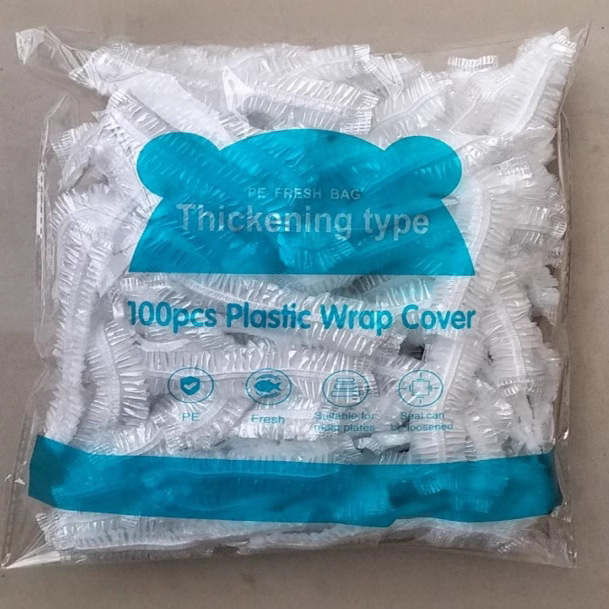 Colorful Preservative Film Case Preservative Bag with Stylik Mouth Household PE Preservative Film Case Colorful Disposable Preservative Cover