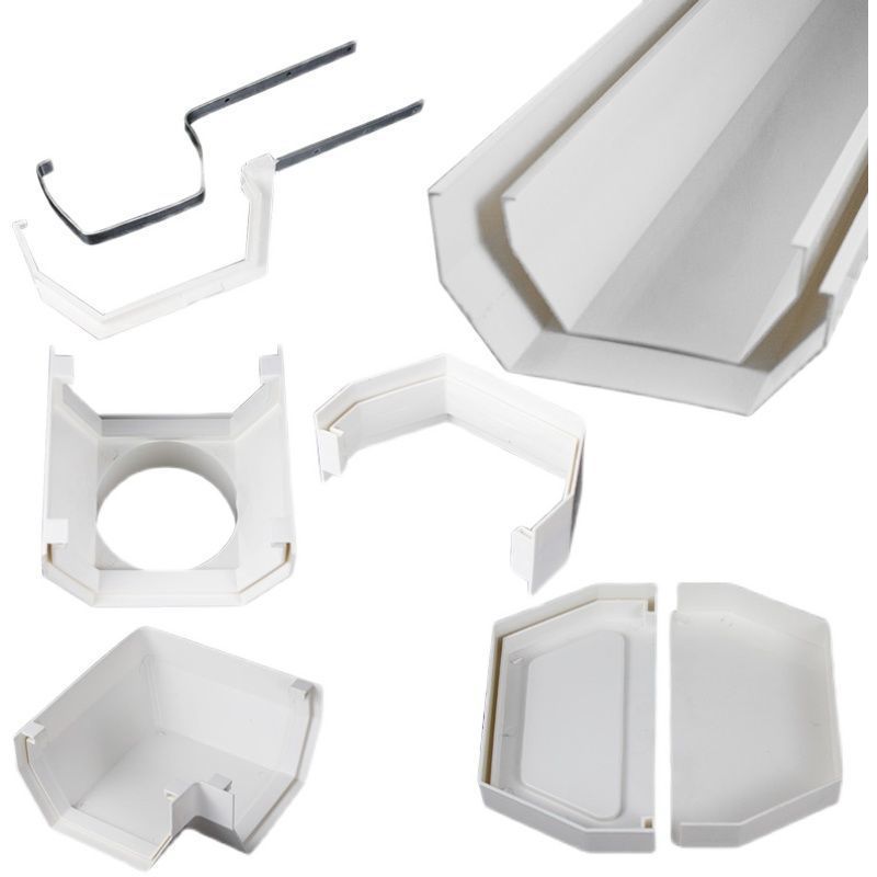 Gutter Sink Eaves Pvc0 Rainwater Gutter 16 Soil 0 Balcony Vegetable Planting Trough Pipe 20 Cultivation Sink