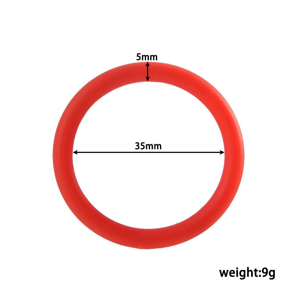 Thick Ring Delay Anti-shooting Silicone Precision Locking Ring for Men Durable Penile Ring for Husband and Wife Adult Products Sex Goods