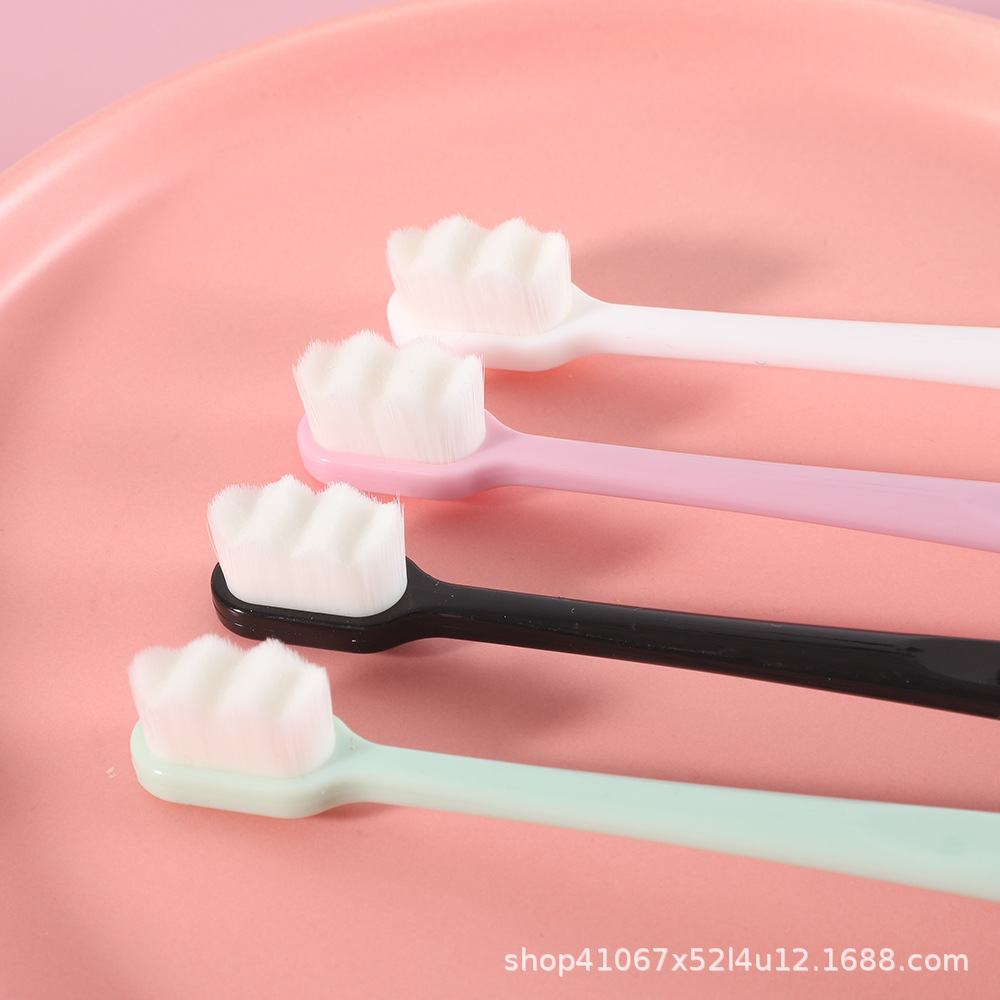 Super Soft 10,000-Bristle Toothbrush with Soft Bristles for Pregnant Women, Postpartum Toothbrush, Children's Gum and Tooth Cleaning, Individually Packaged Manufacturer Wholesale