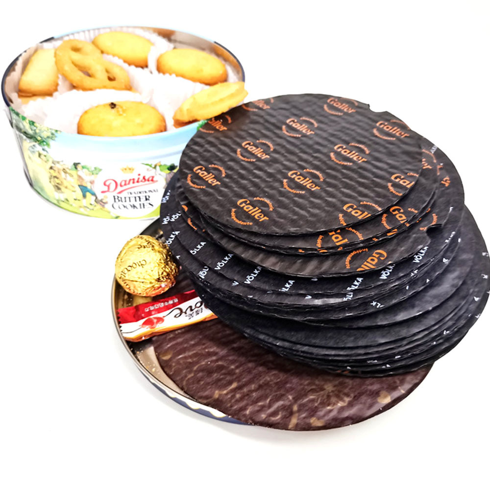 Five-layer chocolate shockproof paper pad wafer cushion paper food wafer paper chocolate cookie liner paper protection
