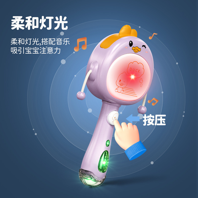 Cross-Border Novice Baby 0 to 3 Years Old Baby Toy Rattle Hand Rattle Early Education Grasping Can Chew Wholesale Toys