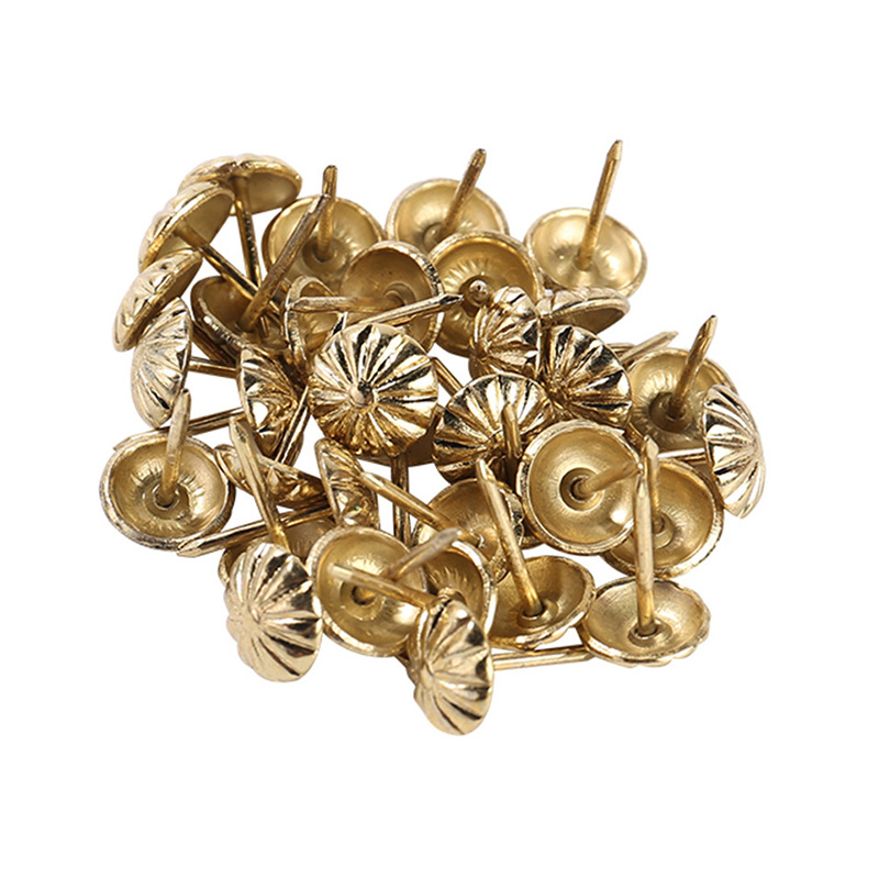 Bronze Round Head Bubble Nail Antique Bronze Drum Nail Door Nail Soft Bag Hard Bag Bubble Nail Wallpaper Pushpin Sofa Bubble Nail