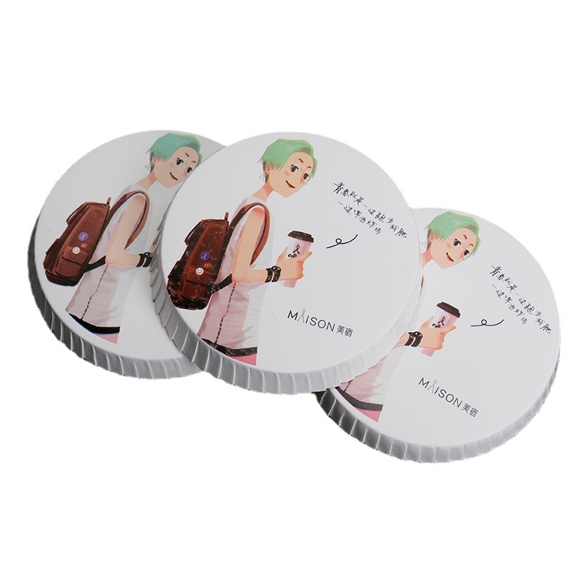 Custom disposable paper cup cover advertising gift cup cover Hotel Hotel Club paper cup cover custom printed LOGO