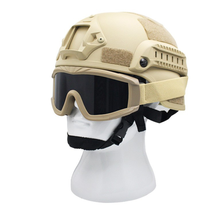 Cross-Border Professional Locust Tactical Glasses Shooting Desert Windproof Sports Glasses Men's and Women's Tactical Goggles Equipment