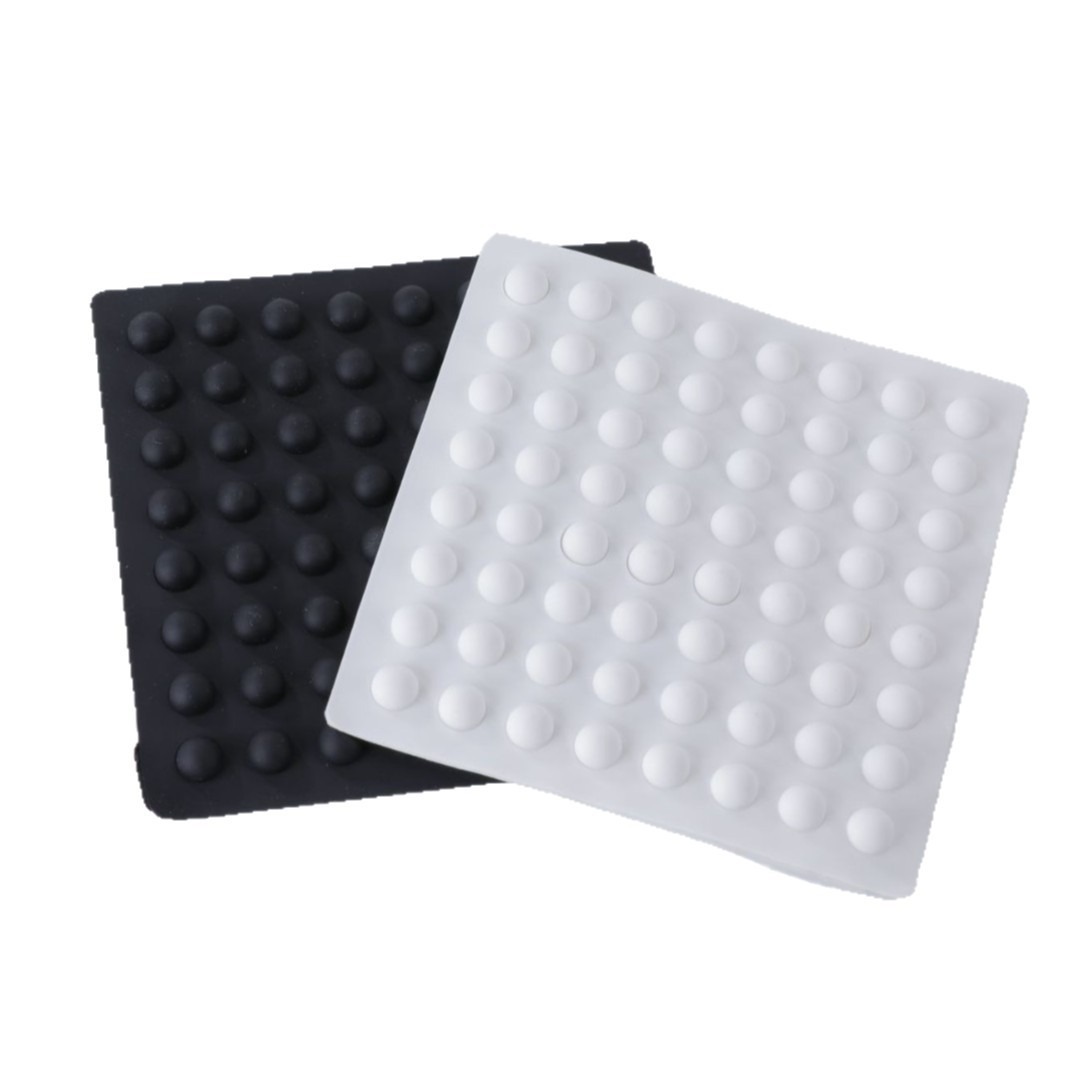 Customized 64-Key Keyboard Self-Adhesive Silicone Gasket Anti-Slip and Anti-Bump Adhesive Products 8*5 Multi-Color Optional