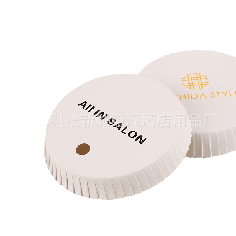 Advertising Cup Lid Absorbent Paper Cup Lid Hotel Disposable Printable Disposable Cup Lid