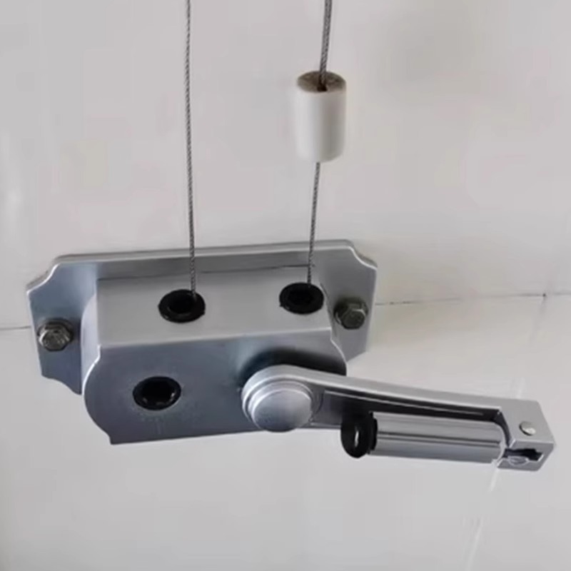 Balcony lifting clothes hanger hand crank handle handle cool clothes pole six-tooth angle hand crank universal accessories