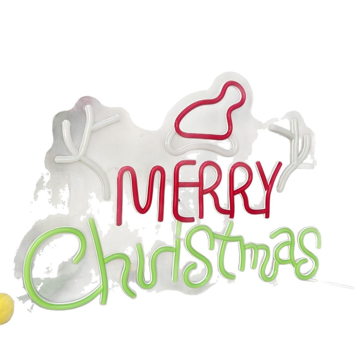Merry Christmas Neon Light Cross-Border Export Acrylic Led Light Luminous Halloween Decorative Light