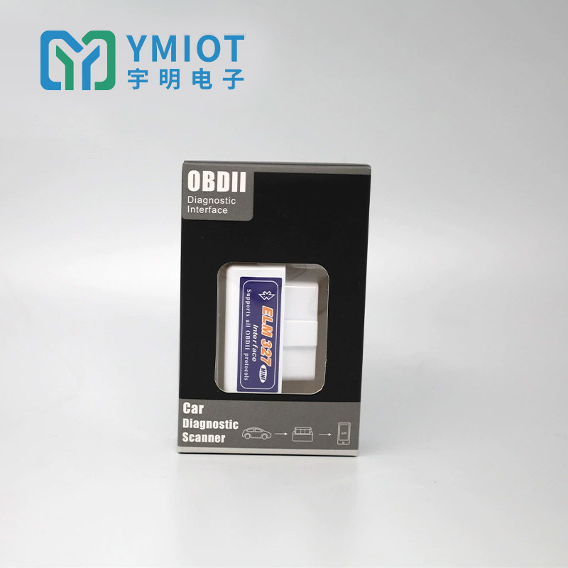 Obd Customized Mini White Bluetooth V1.5 Car Fault Detector Code Reader and Code Clearing Elm327 Ymobd