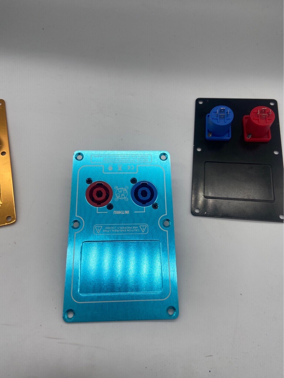 Multicolor High-Grade Aluminum Alloy Plate Speaker Multifunctional Aluminum Plate 90mm 145mm Aluminum Alloy Plate