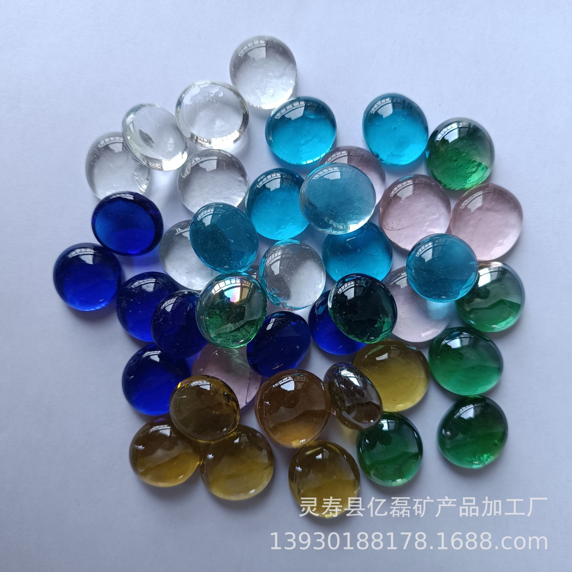 Glass Rain Flower Stone, Cashew Flower Stone, Colorful Flat Beads, Fish Tank Landscaping Decoration, Archaeological Toys, Kidsren Dig Treasure