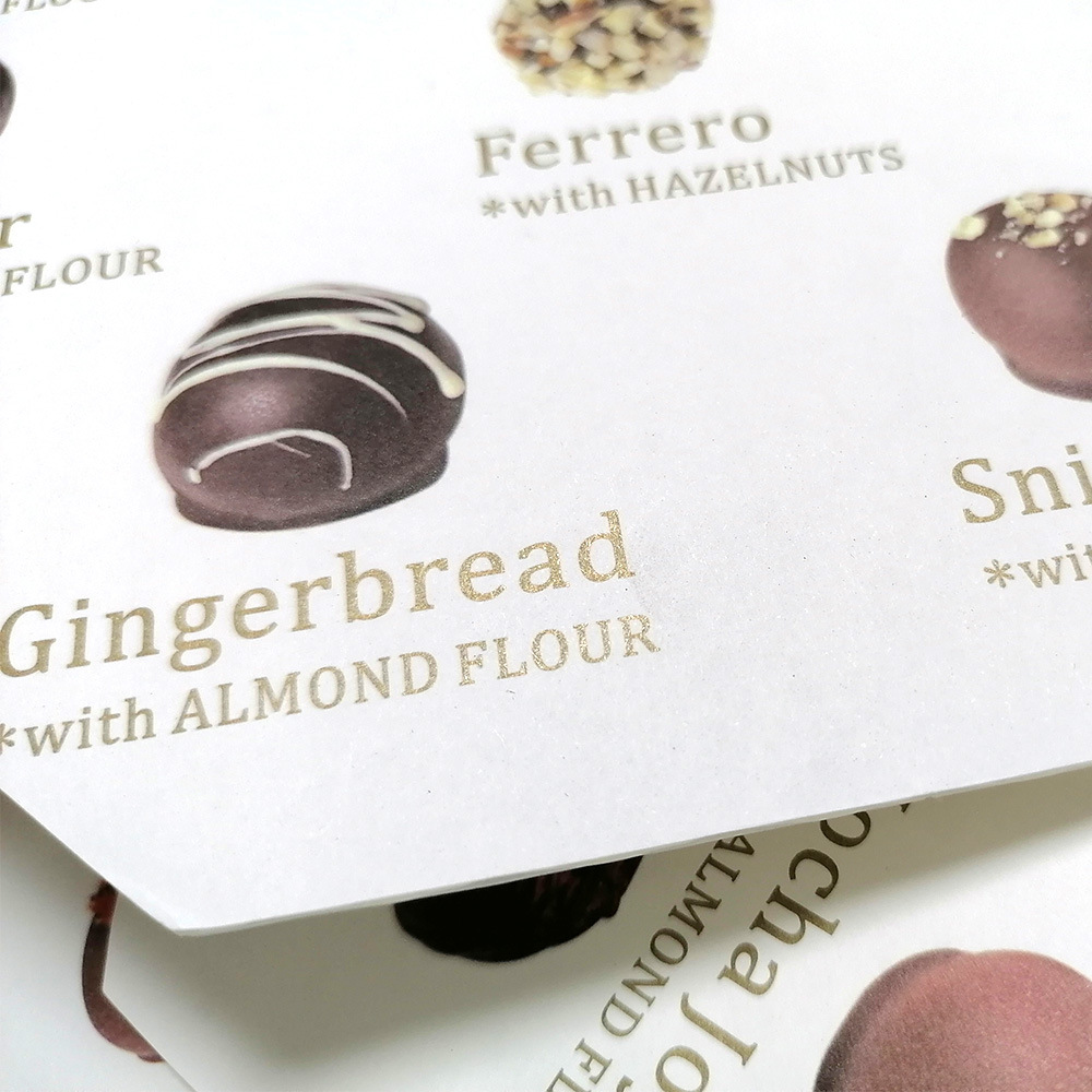 Five-layer chocolate shockproof paper pad wafer cushion paper food wafer paper chocolate cookie liner paper protection