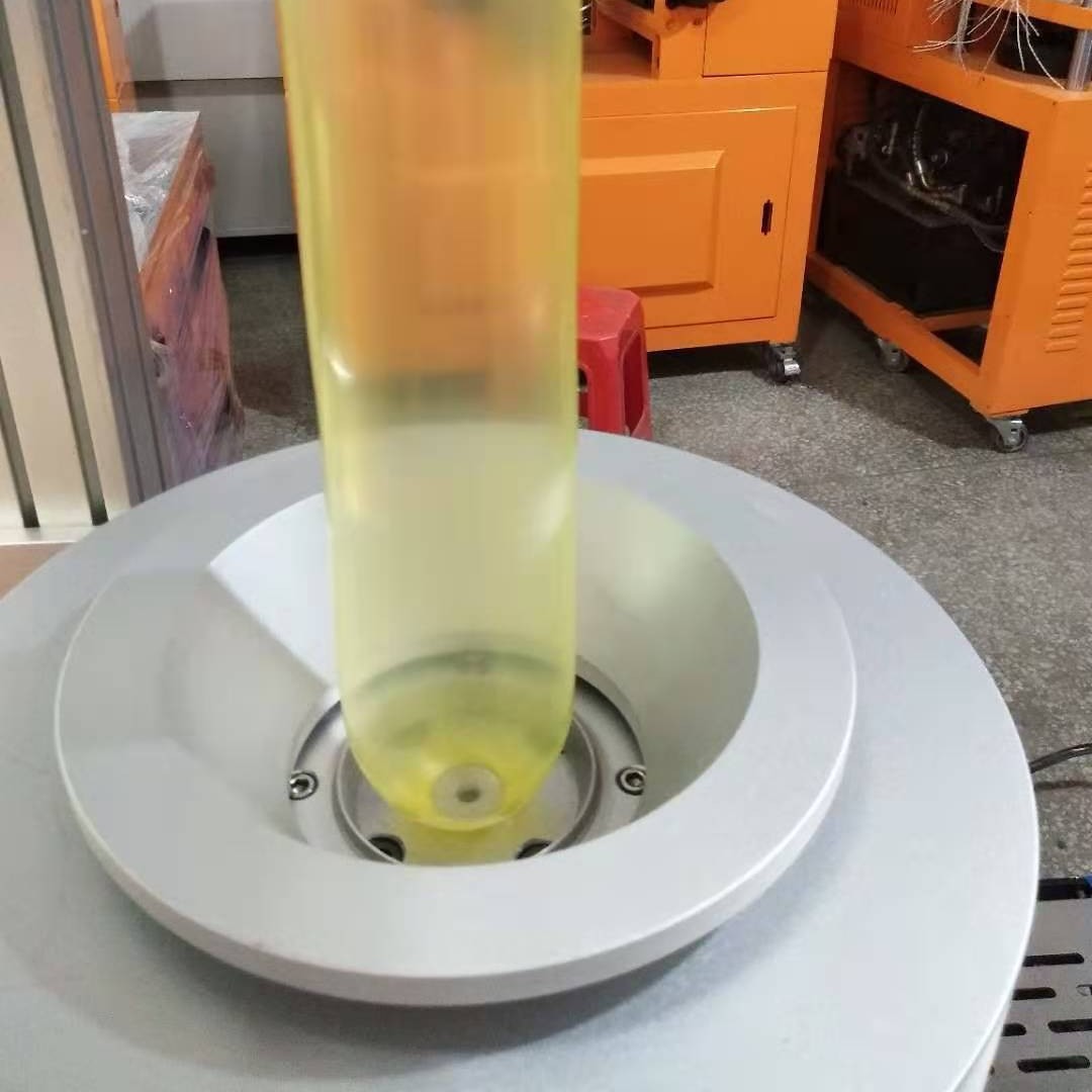 Plastic Zhongxin Instruments Screw Extrusion Film Blowing Machine Diameter 20mm Traction Steel Rod and Rubber Roller Pair 80×Manufacturer