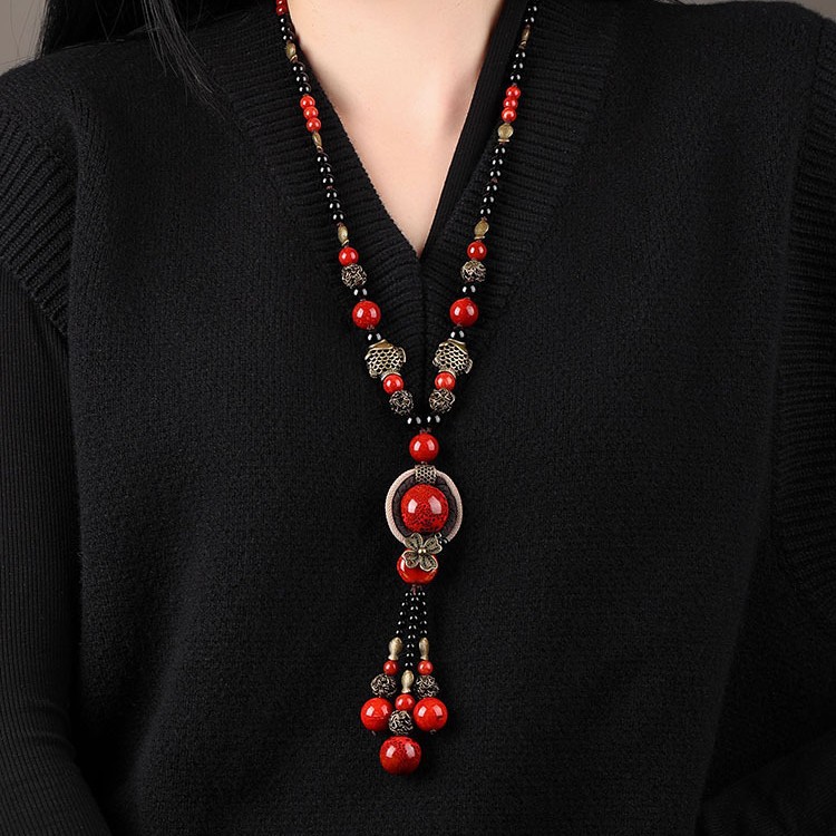 Подвеска на Новый год, этнические классические аксессуары, декоративная цепочка для ожерелья, новогодняя рыба