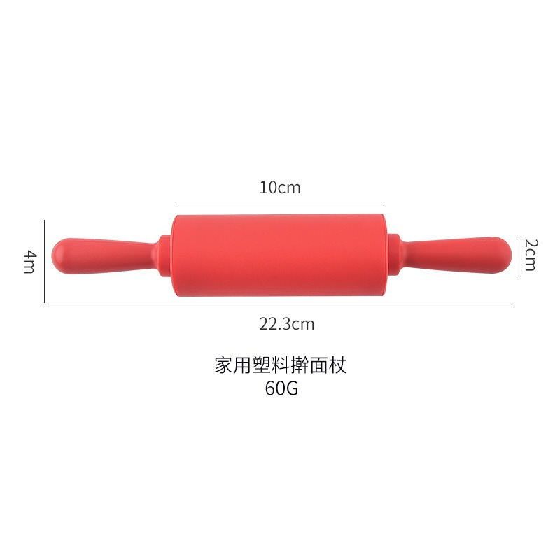 in stock PP Plastic small size Rolling Pin Children's Rolling Pin Rolling Pin Pole Kitchen Baking Tool