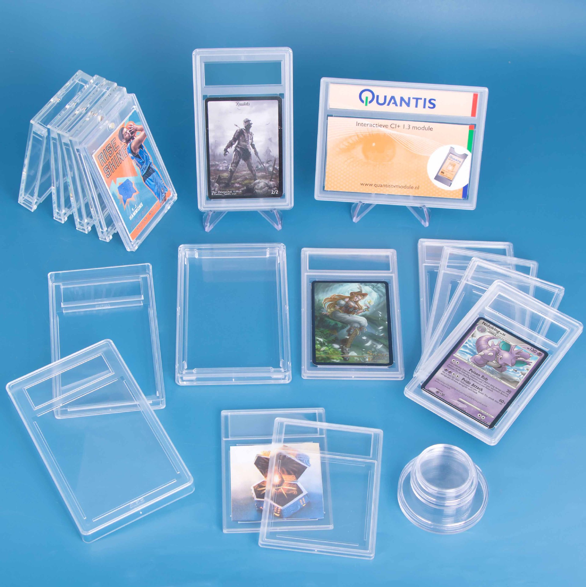 Star Card Rating Card Box, Telephone Card Graded Box, 35Pt Magnetic Card Brick, Yu-Gi-Oh! Graded Card Box