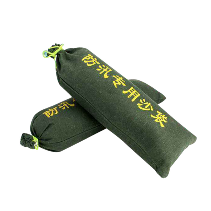 Flood Prevention Sandbags, Thickened Canvas Drawstrings, Flood Fire Protection, Water Absorption, Expansion, Protection, Waterproof Emergency Water Blocking, Flood Prevention Sandbags