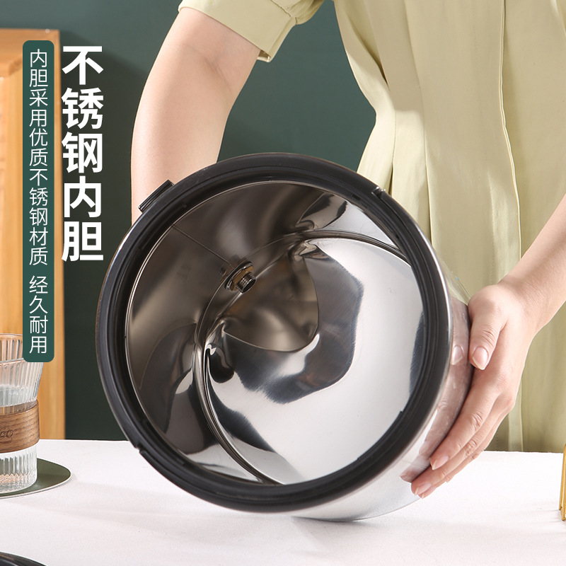 Milk Tea Bucket, Insulated Bucket, Commercial Use for Stalls, Milk Tea Shop, Tea Brewing Bucket, Ice Bucket, Boiling Water Bucket, Stainless Steel Soy Milk Bucket, Light Luxury