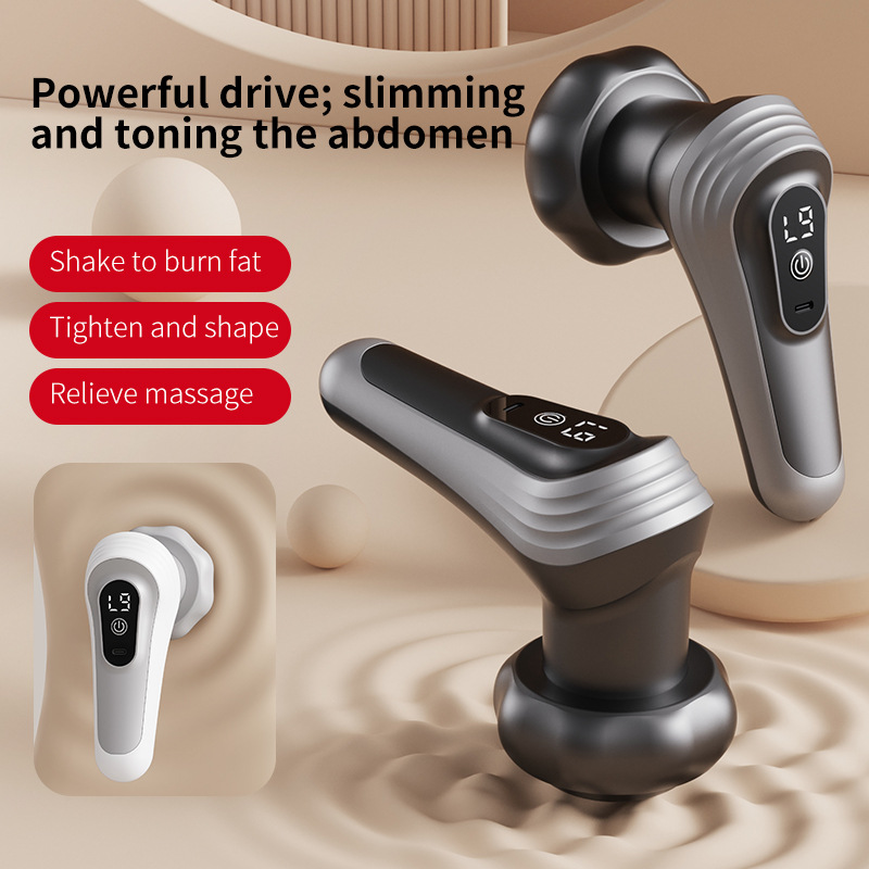 Cross-Border Handheld Wireless Electric Massage Vibration Fat Removal Machine Portable Full-Body Massage Meridian Dredging Fat Pushing Machine