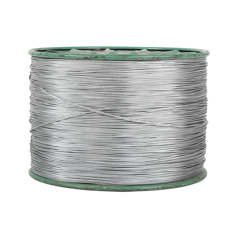 1.5mm Galvanized Wire Rope Galvanized Wire Rope 1.2mm7*7 Galvanized Wire Rope Processing