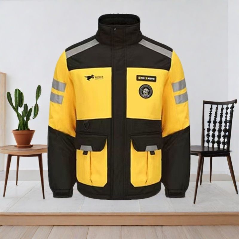 Meituan Workwear Winter Jacket Warm Rider Meituan Jacket Thin Style Meituan Delivery Clothing Equipment New Model