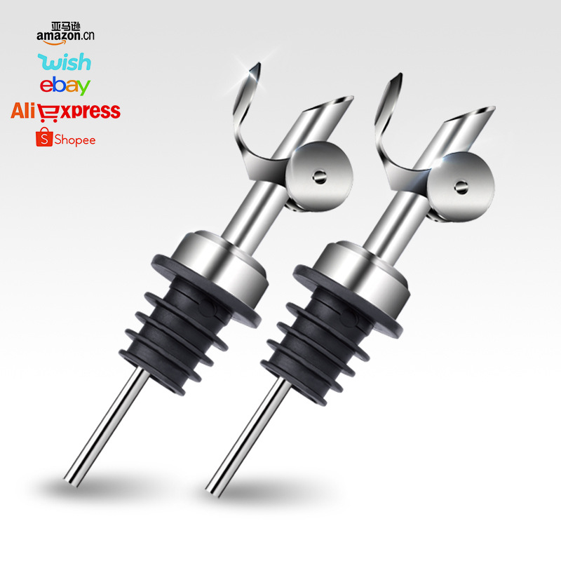 Наливатель для вина из нержавеющей стали, аксессуары для барменов, бутылка для соуса, уксуса, масла, приправ