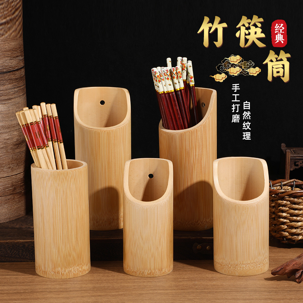 Держатель для бамбуковых палочек, деревянный, для дома, ресторана, барбекю, коммерческий ведерко для лапши, держатель для бамбуковых палочек, гравировка