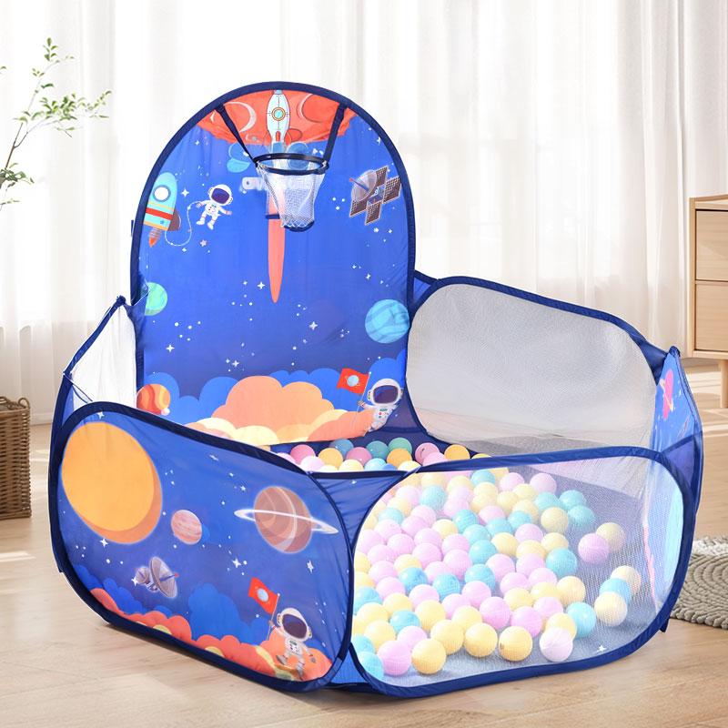 Детская игровая палатка Космос домик стрельба stacking для indoors и outdoors океанский шарик бассейн забор игрушка подарок для детей