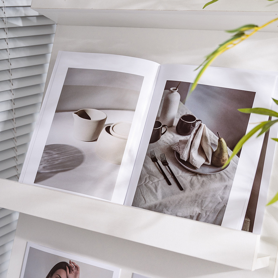 Ins Simple English Magazine Book Photography Props English Book Photography Background Model House Homestay Decoration