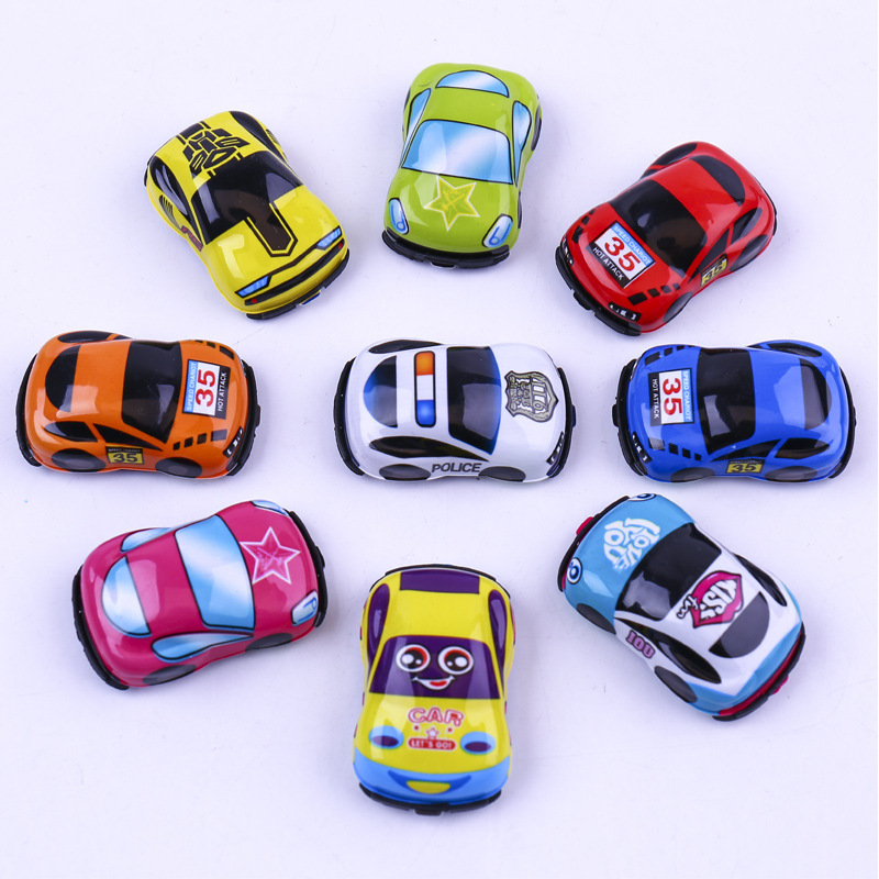 Pull-Back Car Inertia Mini Car Artificial Car Model Mini Car Holiday Gift Children's Day Toys